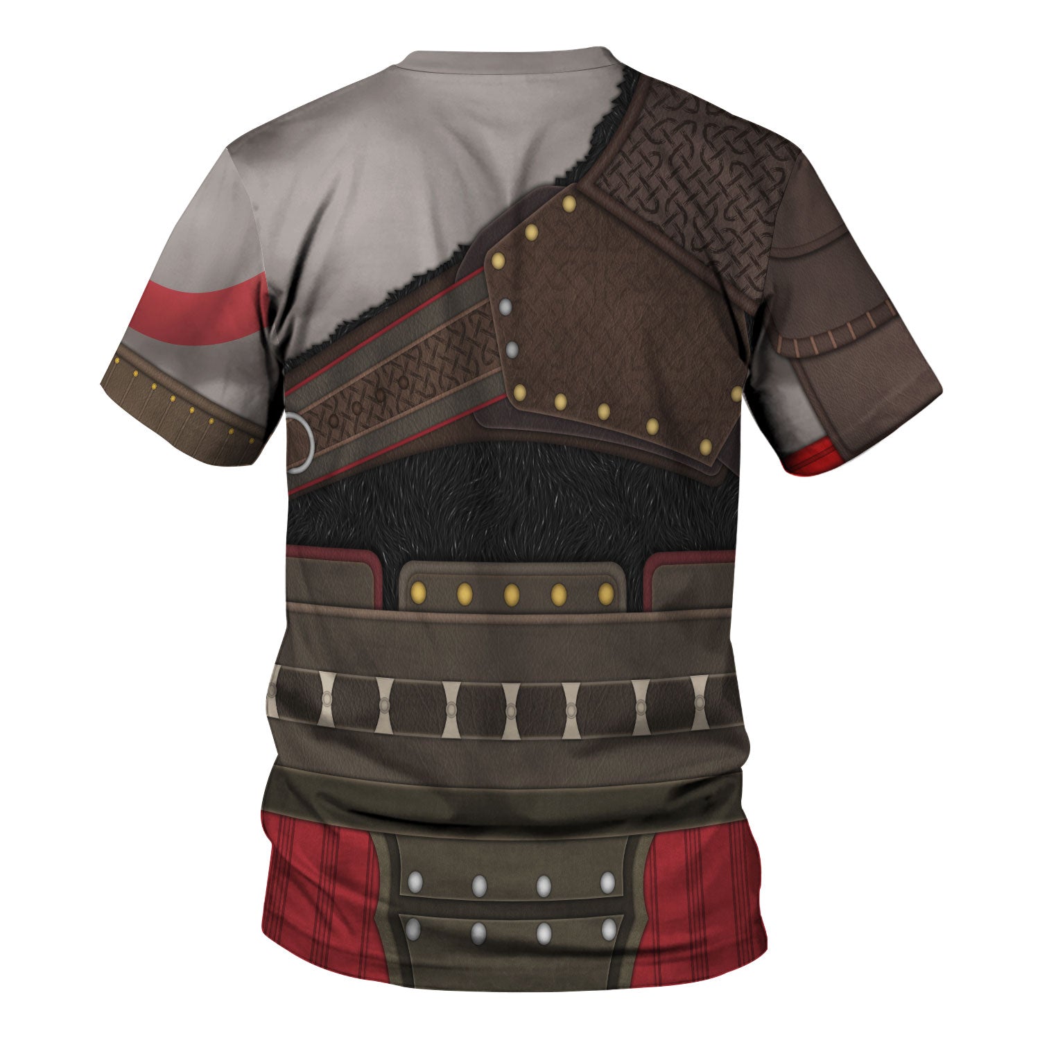 Customspig Kratos God Of War Ver 2 Costume Hoodie Sweatshirt T-Shirt