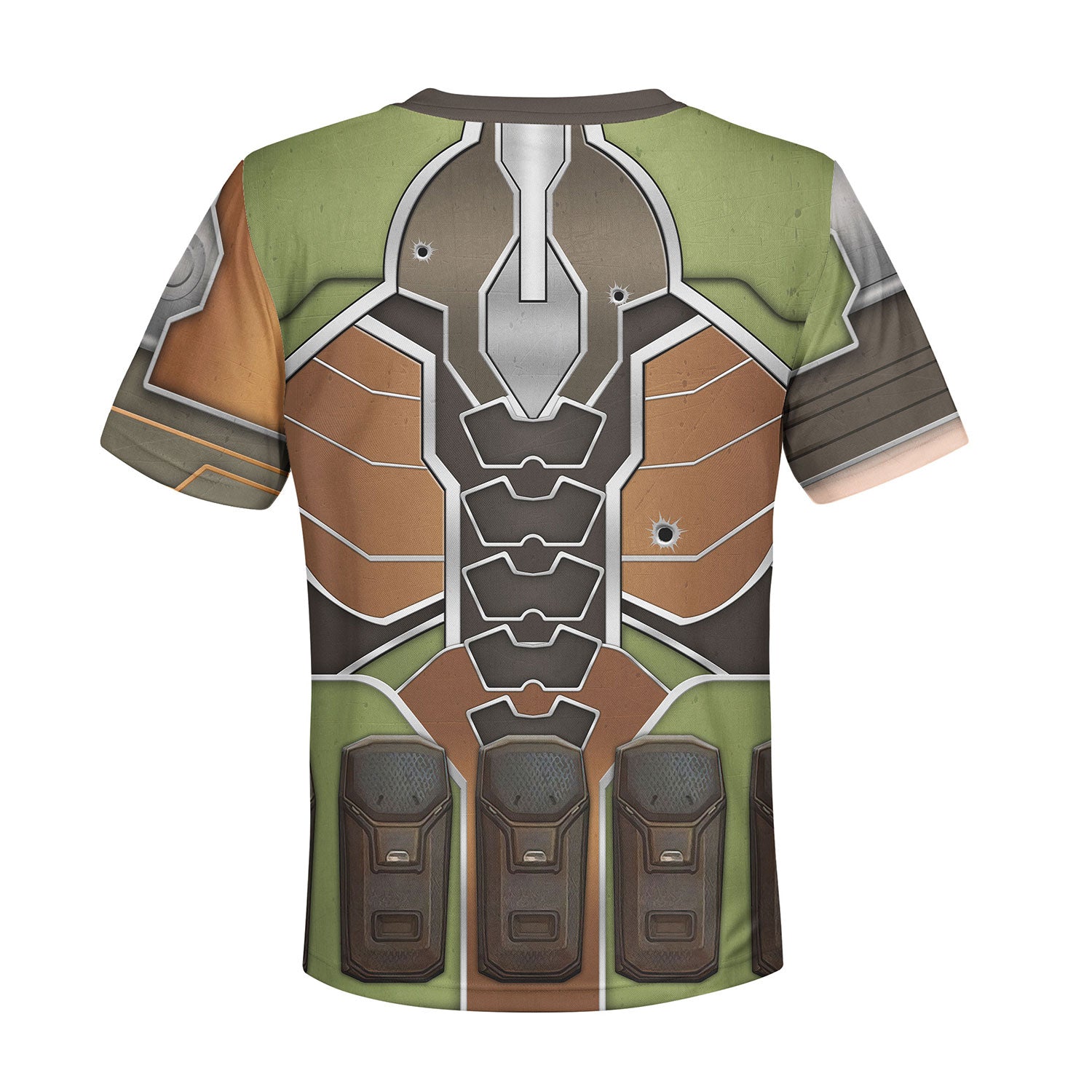 Doom slayer Costume Cosplay Kid Hoodie Sweatshirt T-Shirt