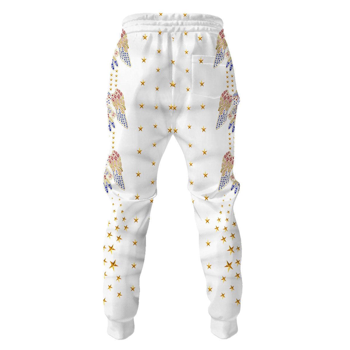 CustomsPig Elvis Aloha Costume from Hawaii Hoodie Sweatshirt T-Shirt Sweatpants - CustomsPig.com