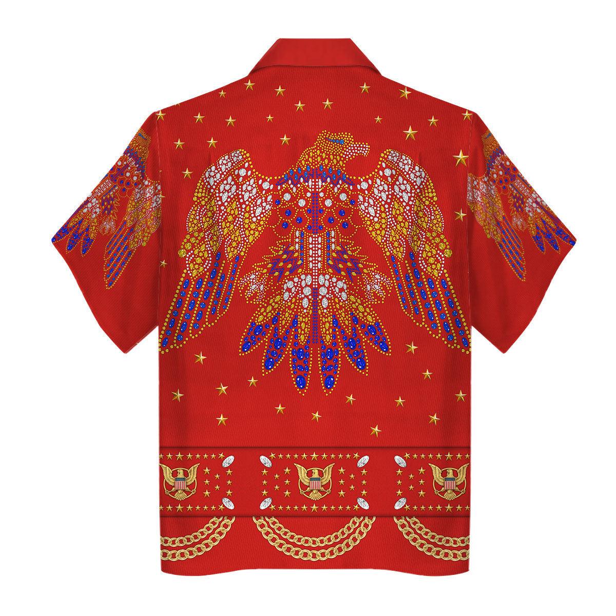 Gearhomie Elvis EAGLE Red Costume Hoodie Sweatshirt T-Shirt Sweatpants - Gearhomie.com