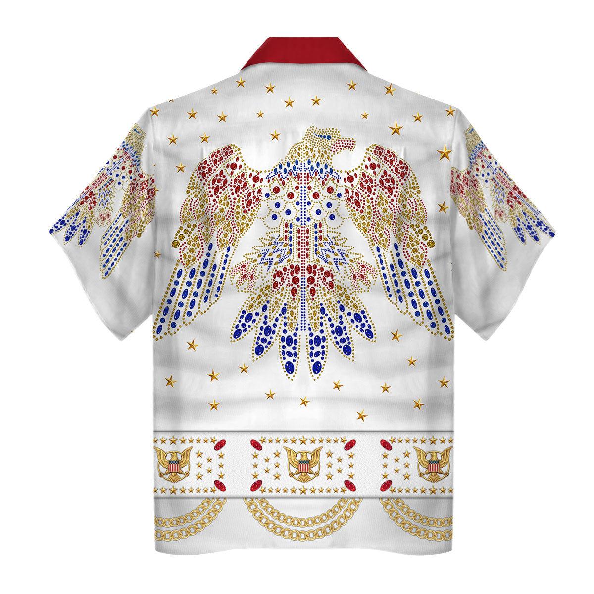 Gearhomie Elvis Aloha Costume from Hawaii Hoodie Sweatshirt T-Shirt Sweatpants - DucG
