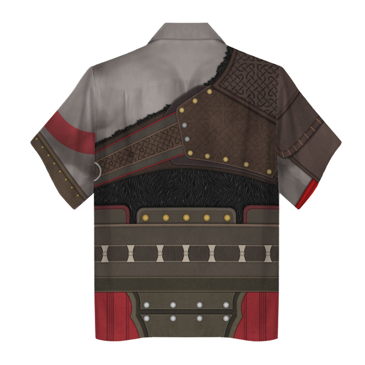 Customspig Kratos God Of War Ver 2 Costume Hoodie Sweatshirt T-Shirt