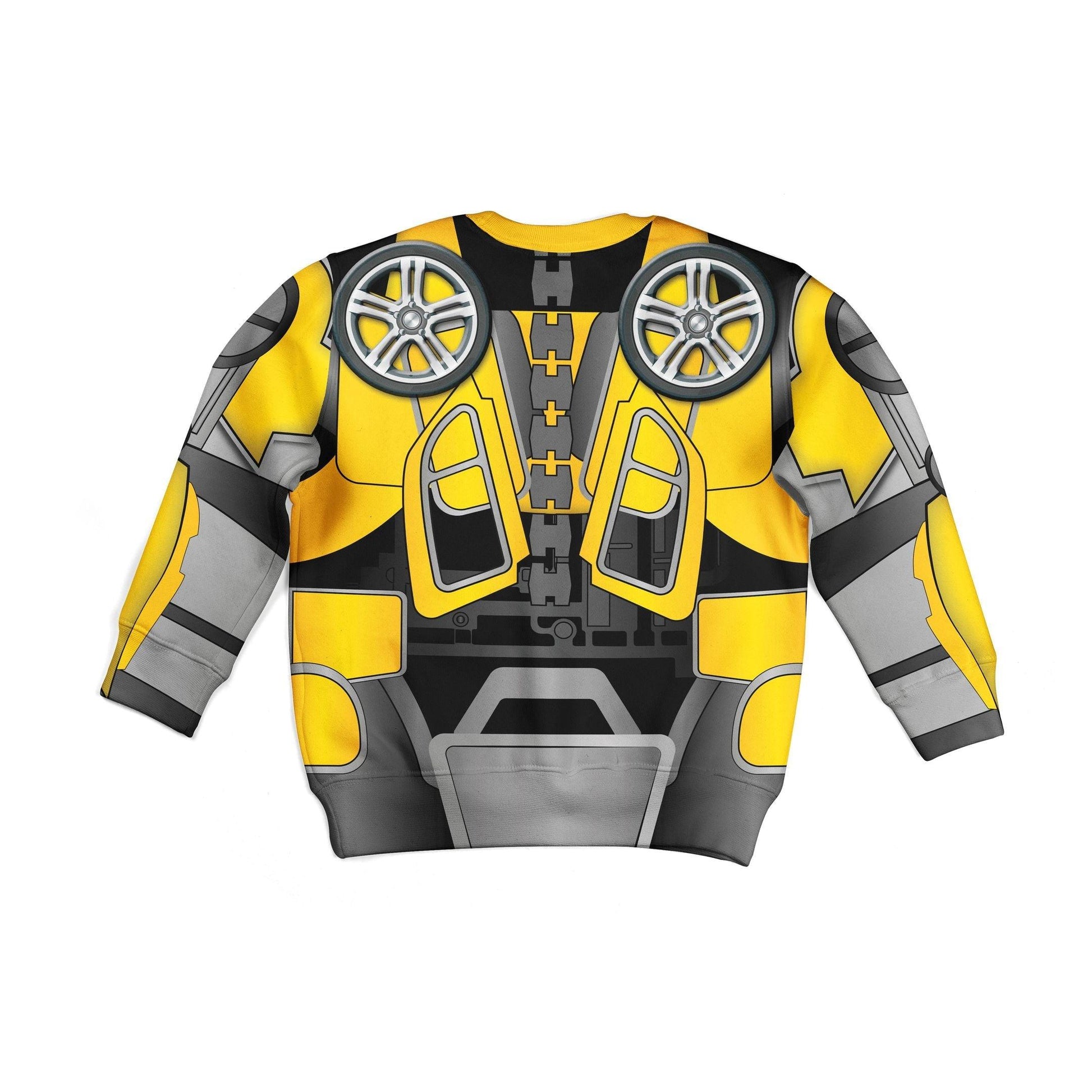  CustomsPig Bumblebee Kid Costume Cosplay Hoodie Sweatshirt T-Shirt -  CustomsPig.com