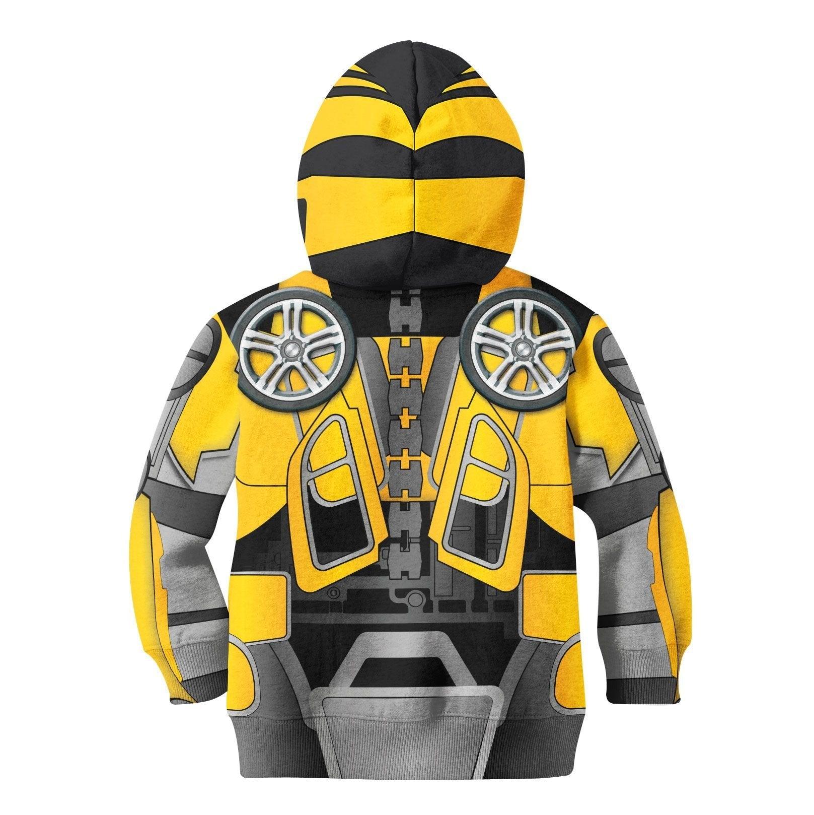  CustomsPig Bumblebee Kid Costume Cosplay Hoodie Sweatshirt T-Shirt -  CustomsPig.com