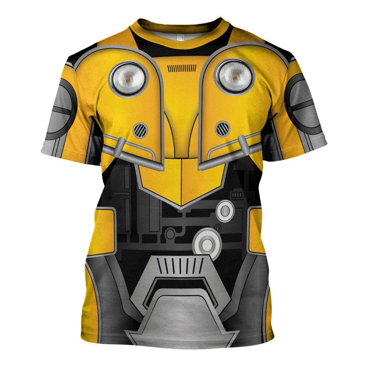 Gearhomie Bumblebee Costume Cosplay Hoodie Tracksuit - DucG