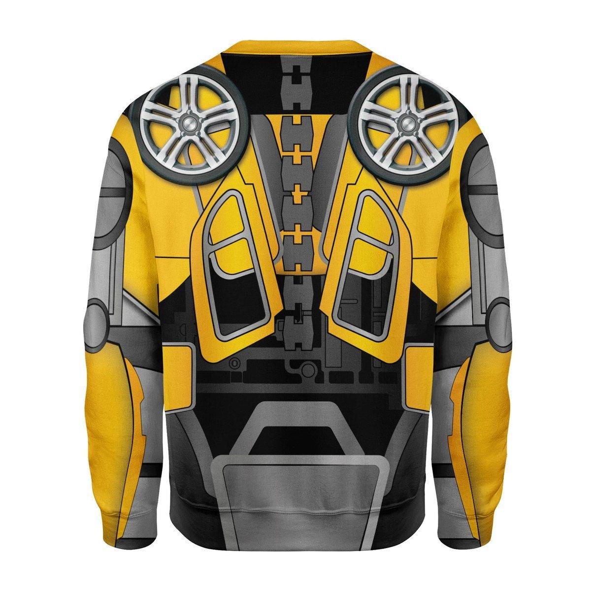 Gearhomie Bumblebee Costume Cosplay Hoodie Tracksuit - DucG
