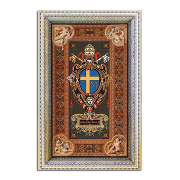 Pope John Paul II Coat of Arms Rug - DucG