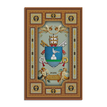 Pope Pius XII Coat Of Arms Rug - DucG