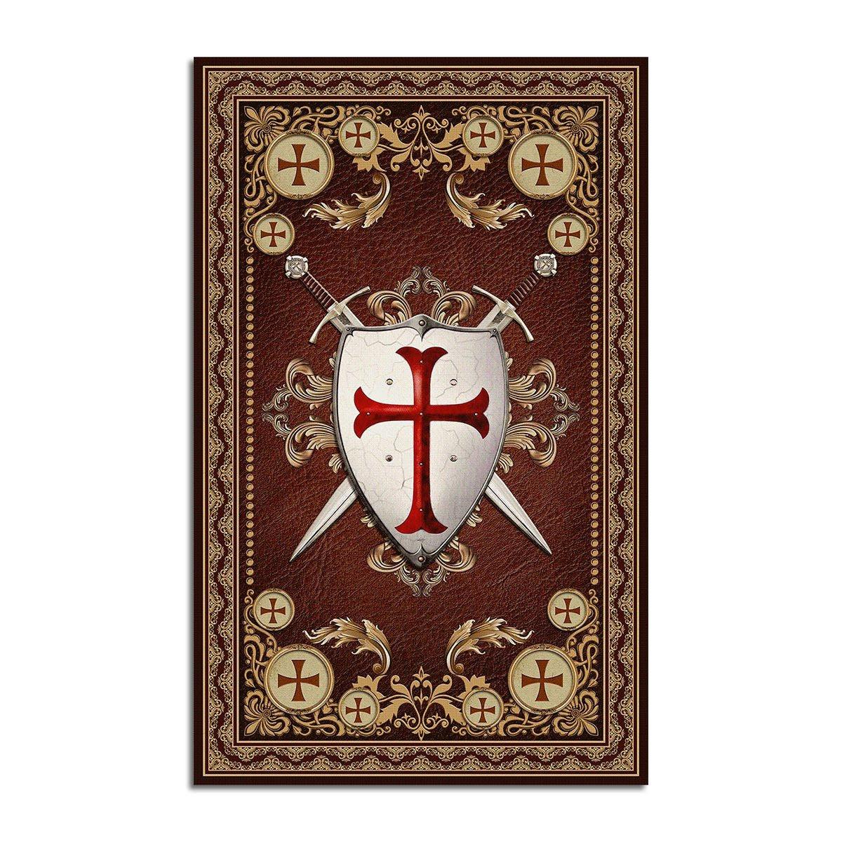 Knight Templar Rug - CustomsPig