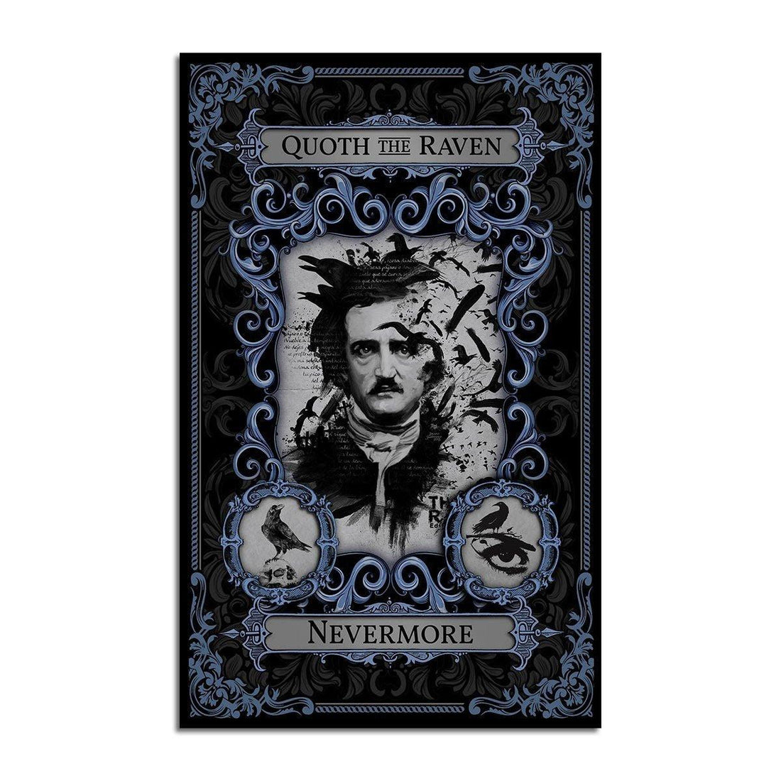 Edgar Allan Poe The Raven Rug - DucG