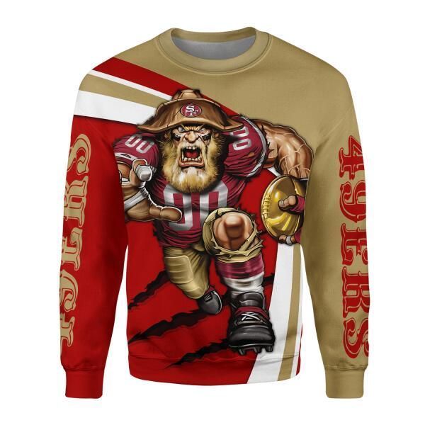 HumansBold Personalized Unisex Tracksuit Hoodies San Francisco 49ers Football Team 3D Apparel