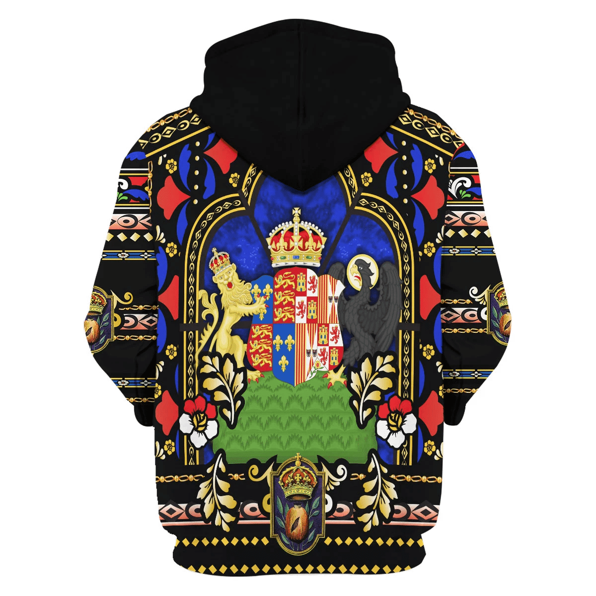 Gearhomie Catherine of Aragon Queen of England Costume Hoodie Sweatshirt T-Shirt Tracksuit - Gearhomie.com