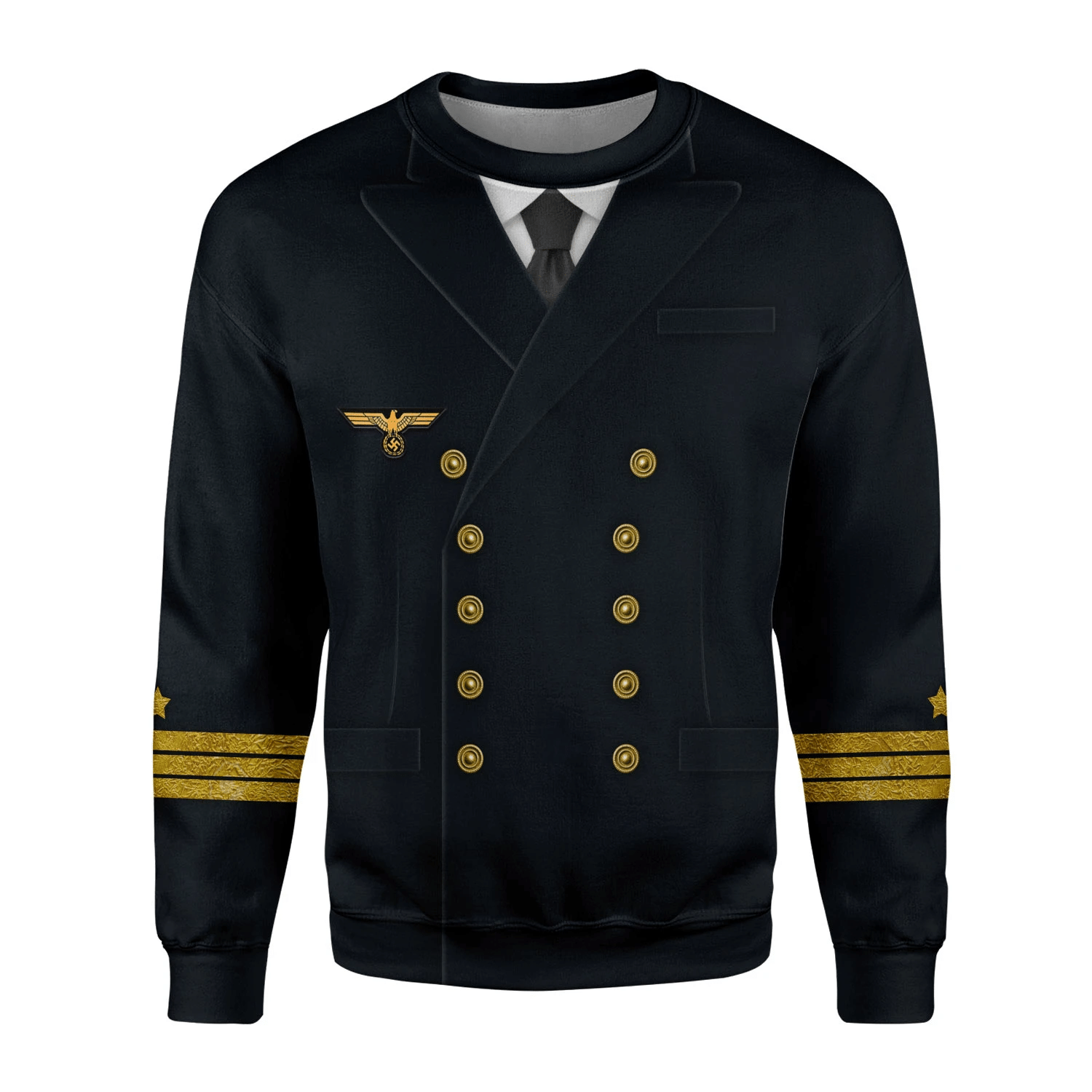 HumansBold  German WWII Kriegsmarine (War Navy) Costume Hoodie Sweatshirt T-Shirt Tracksuit