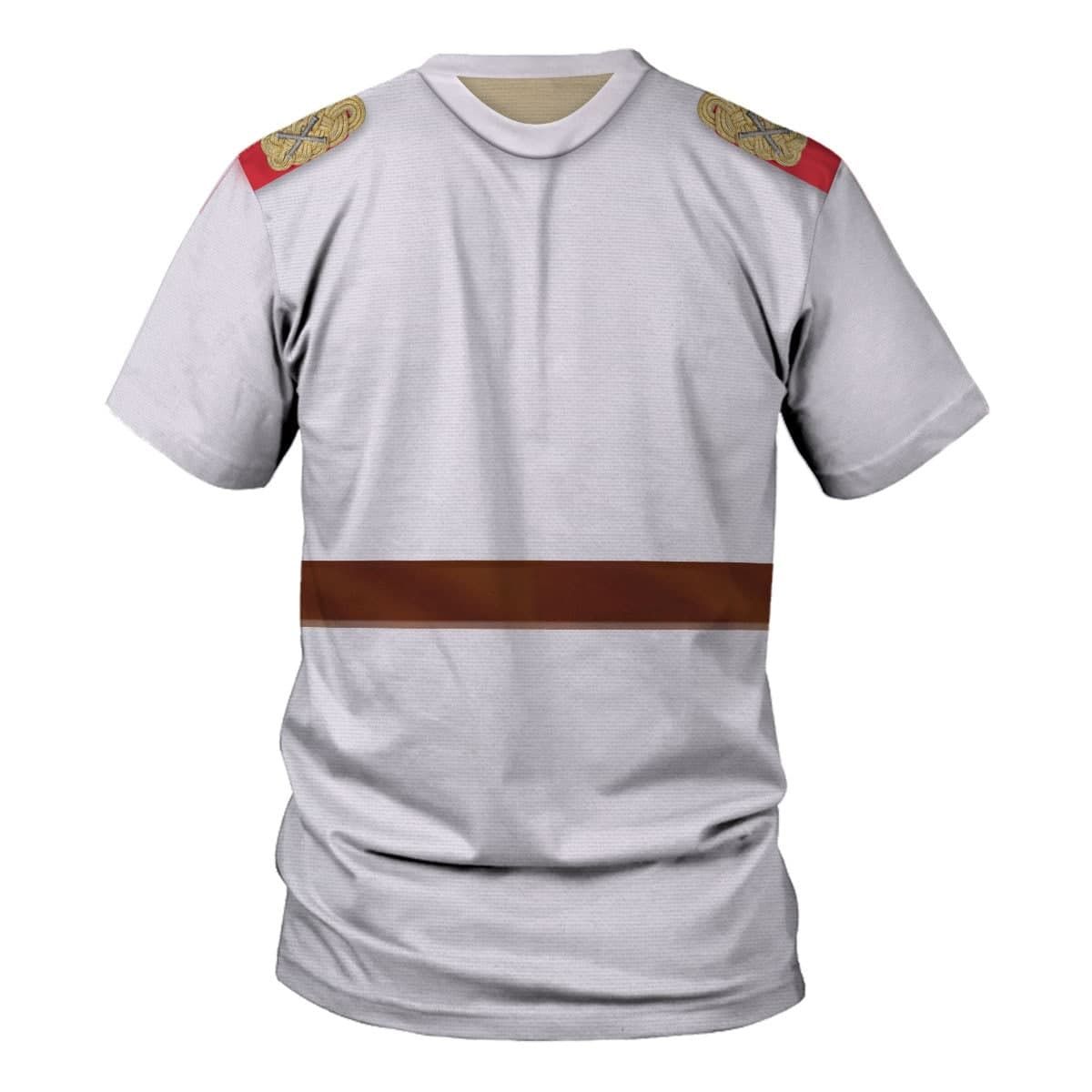HumansBold Erwin Rommel WWII German Soldier Costume Hoodie Sweatshirt T-Shirt Tracksuit