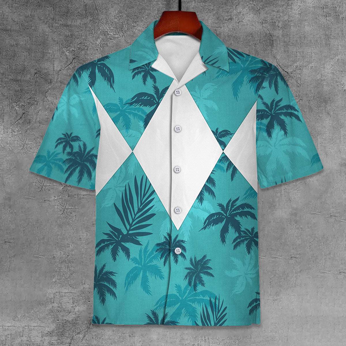 Tommy Vercetti x Mighty Morphin Power Rangers Hawaiian Shirt Beach Shorts