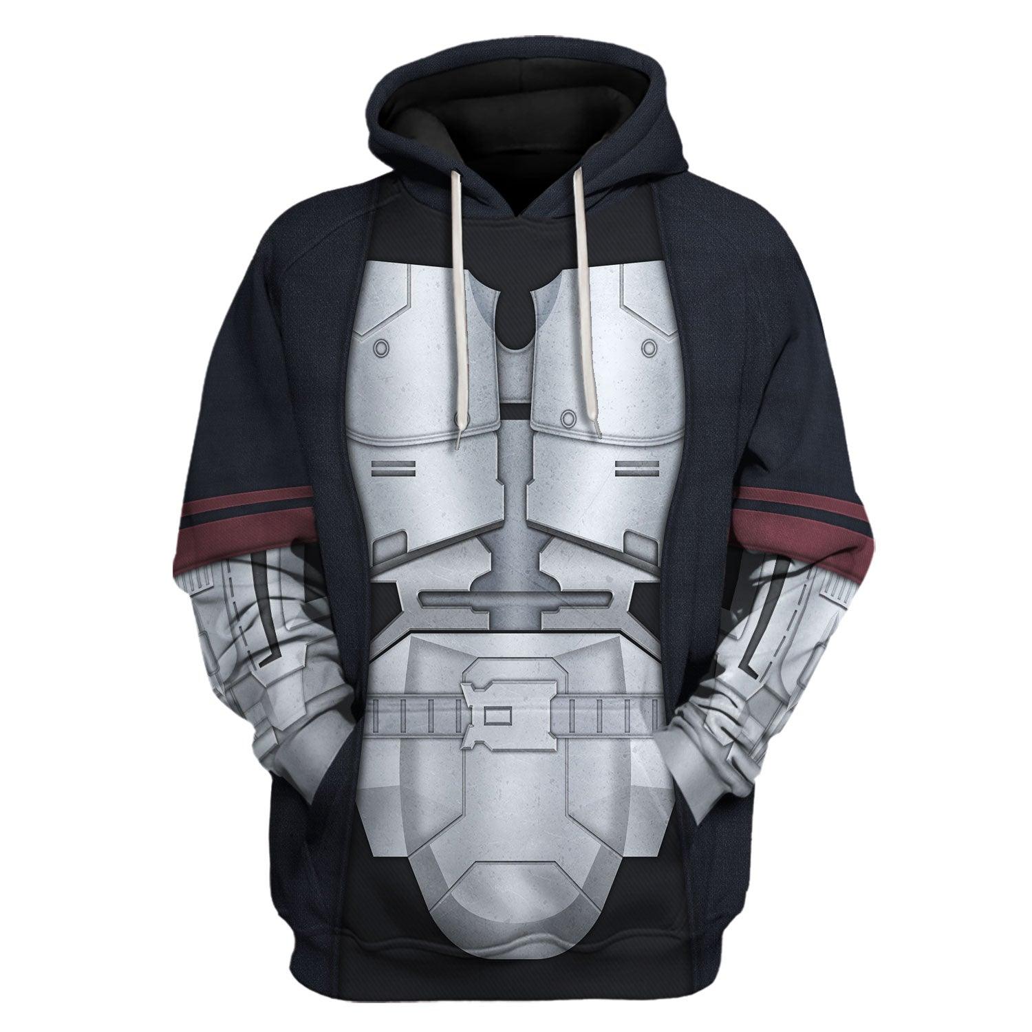 CustomsPig Sith Acolyte Armor Costume Hoodie Sweatshirt T-Shirt Sweatpants