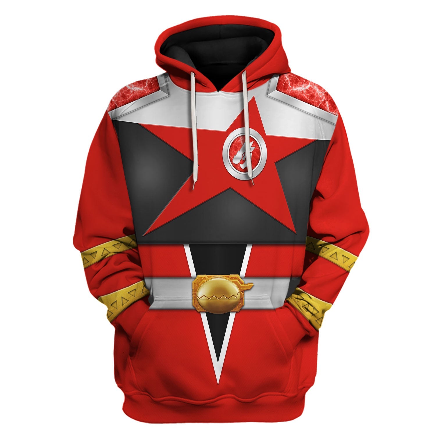 HumansBold Ankylo Fury Red Ranger Super Cosmic Mode Hoodies Sweatshirt T-shirt ZipHoodies Sweatpants