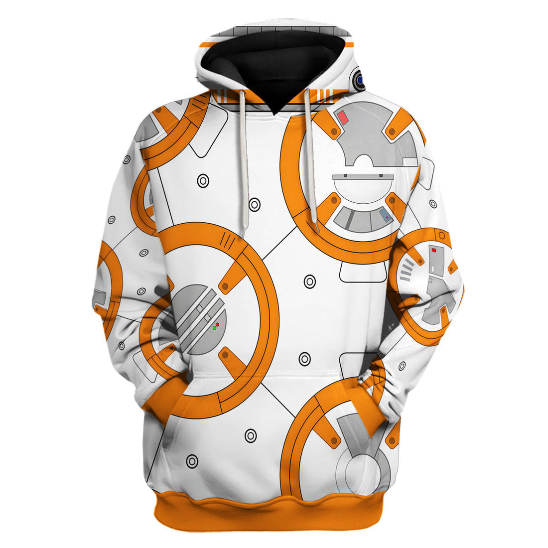 HumansBold BB 8 Robot Costume Hoodie Sweatshirt T-Shirt Sweatpants