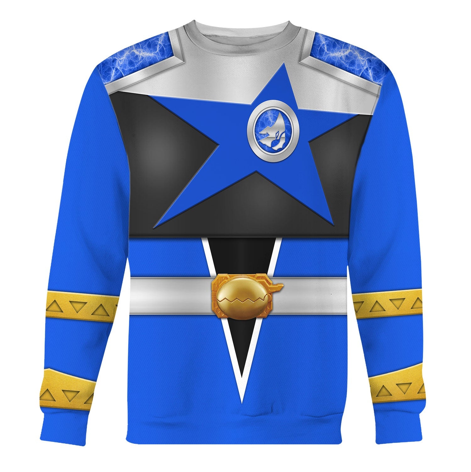 HumansBold Tricera Fury Blue Ranger Super Cosmic Mode Hoodies Sweatshirt T-shirt ZipHoodies Sweatpants