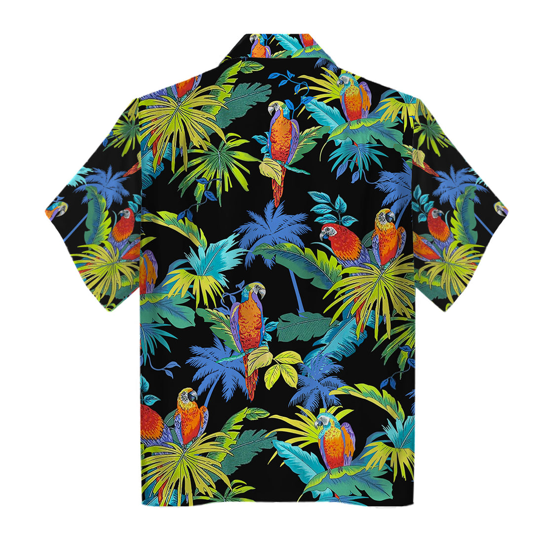 Max Payne's Signature Tropical Parrots GTA  Hawaiian Shirt