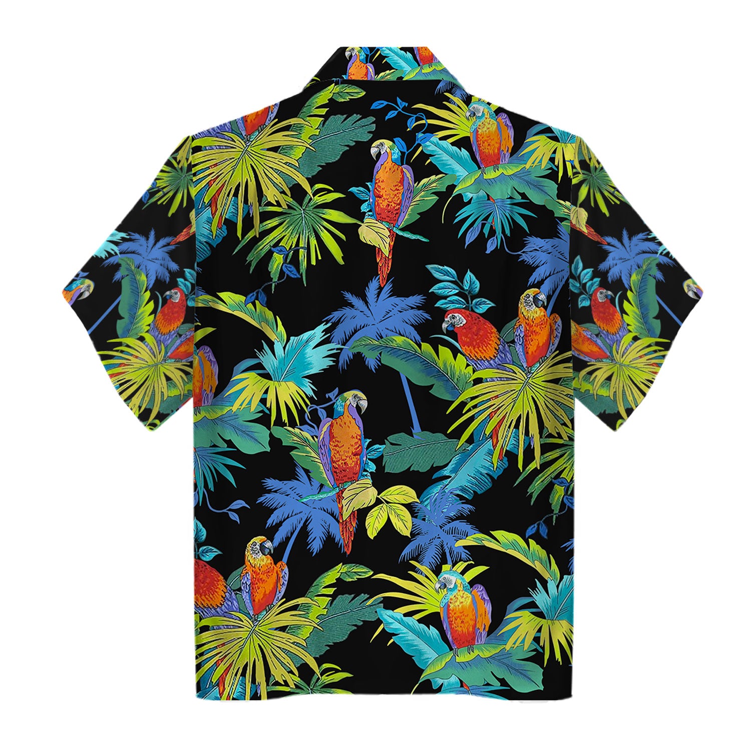 Max Payne's Signature Tropical Parrots GTA  Hawaiian Shirt