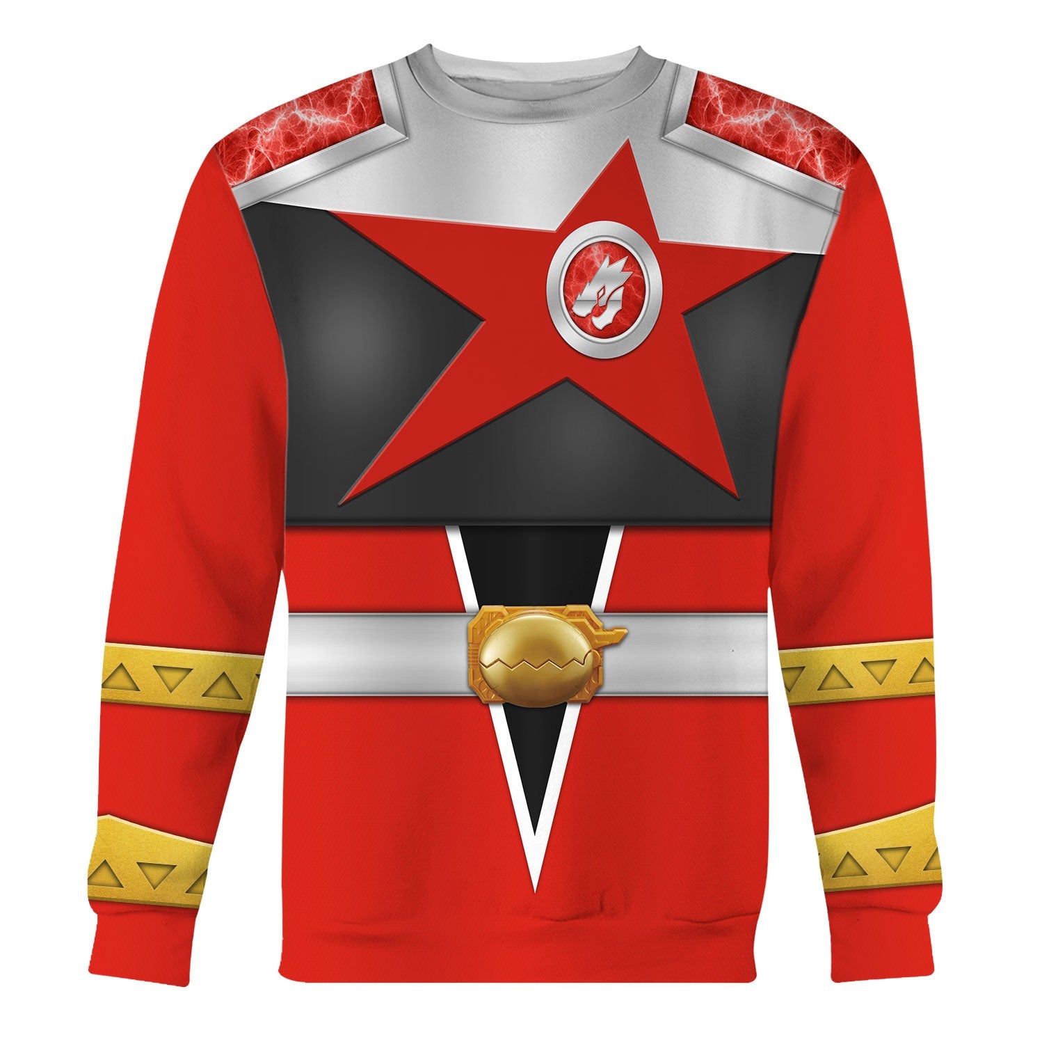 HumansBold Ankylo Fury Red Ranger Super Cosmic Mode Hoodies Sweatshirt T-shirt ZipHoodies Sweatpants