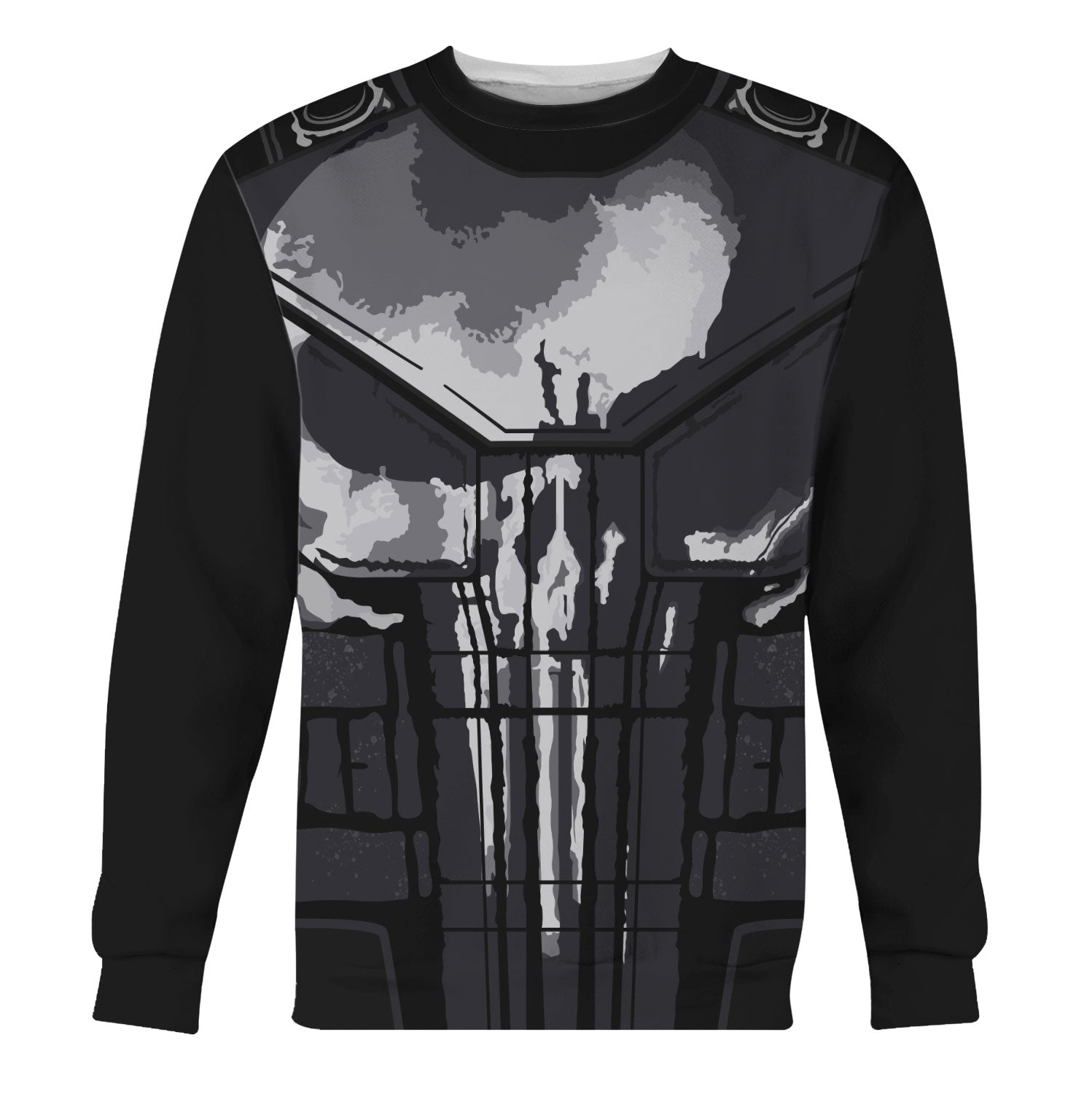 HumansBold The Punisher Costume Hoodie Sweatshirt T-Shirt Sweatpants
