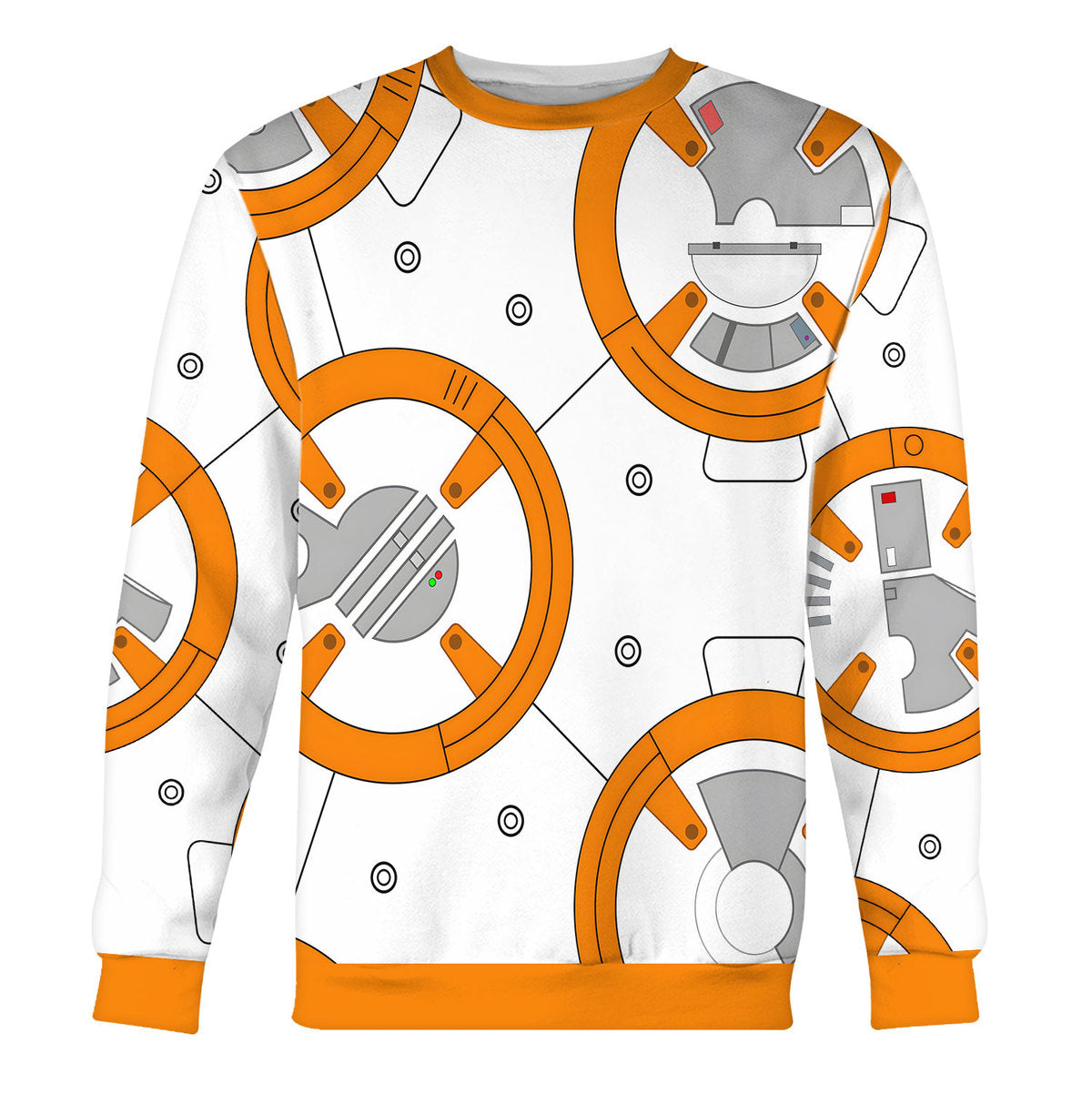 HumansBold BB 8 Robot Costume Hoodie Sweatshirt T-Shirt Sweatpants
