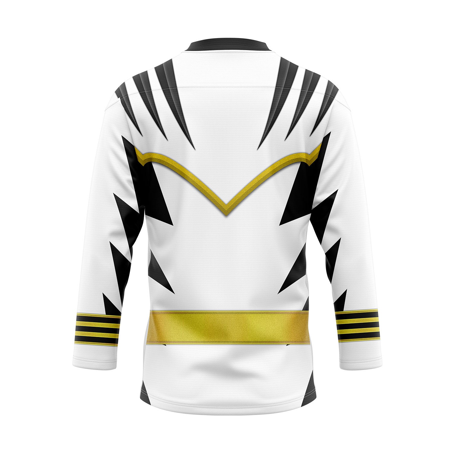 HumansBold White Dino Thunder Hockey Jersey Sweatpants