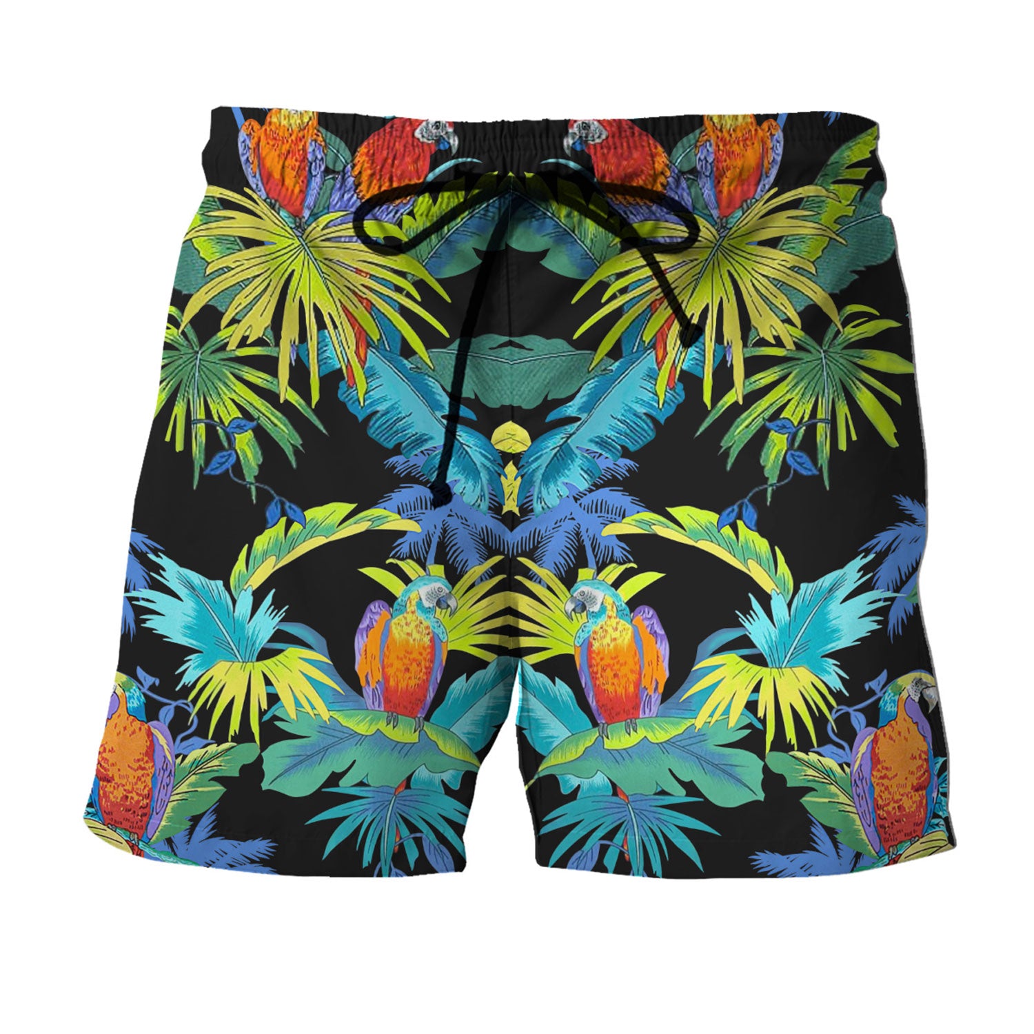 Max Payne's Signature Tropical Parrots GTA  Hawaiian Shirt