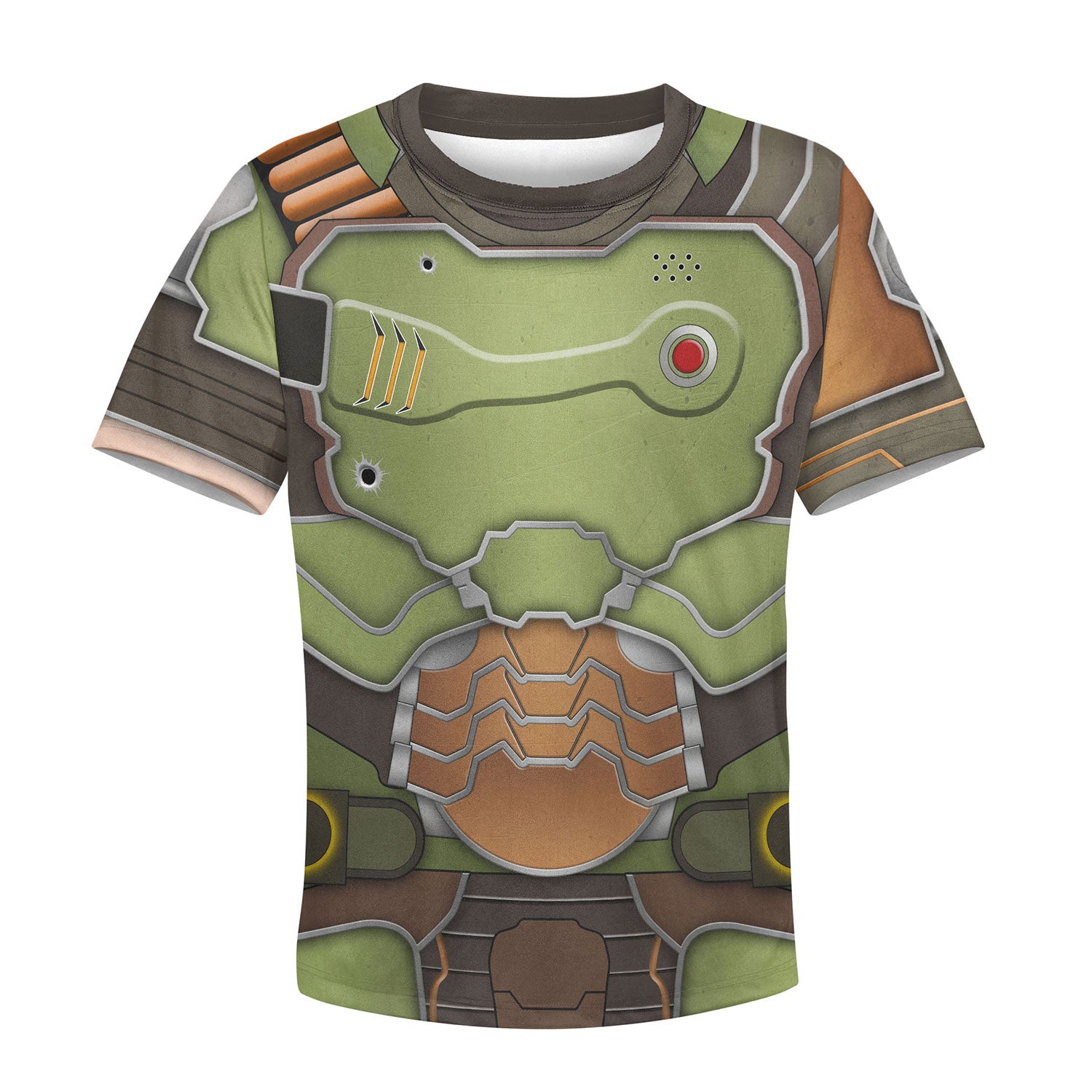 Doom slayer Costume Cosplay Kid Hoodie Sweatshirt T-Shirt