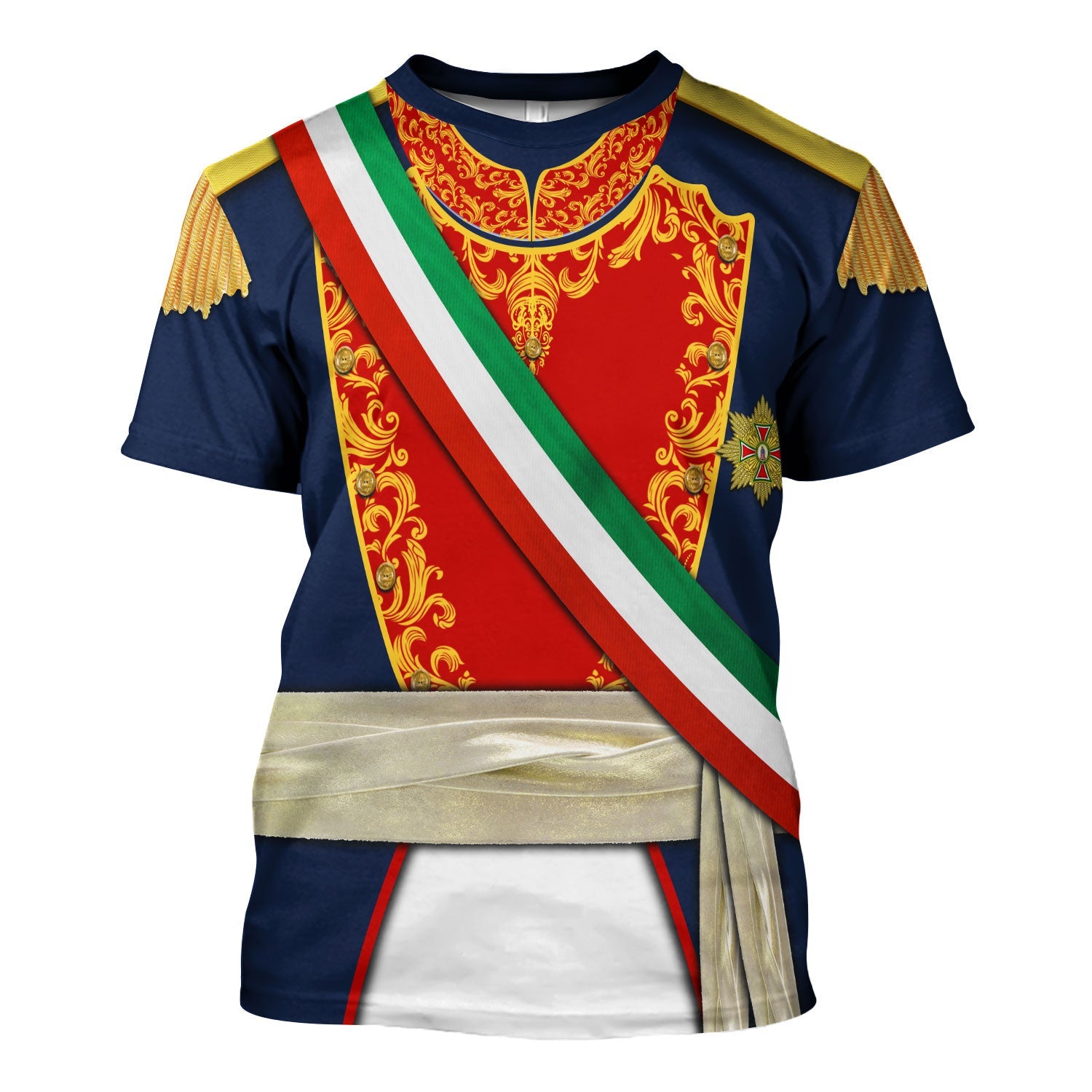 HumansBold Agustin’s De Iturbide Costume Hoodie Sweatshirt T-Shirt Tracksuit