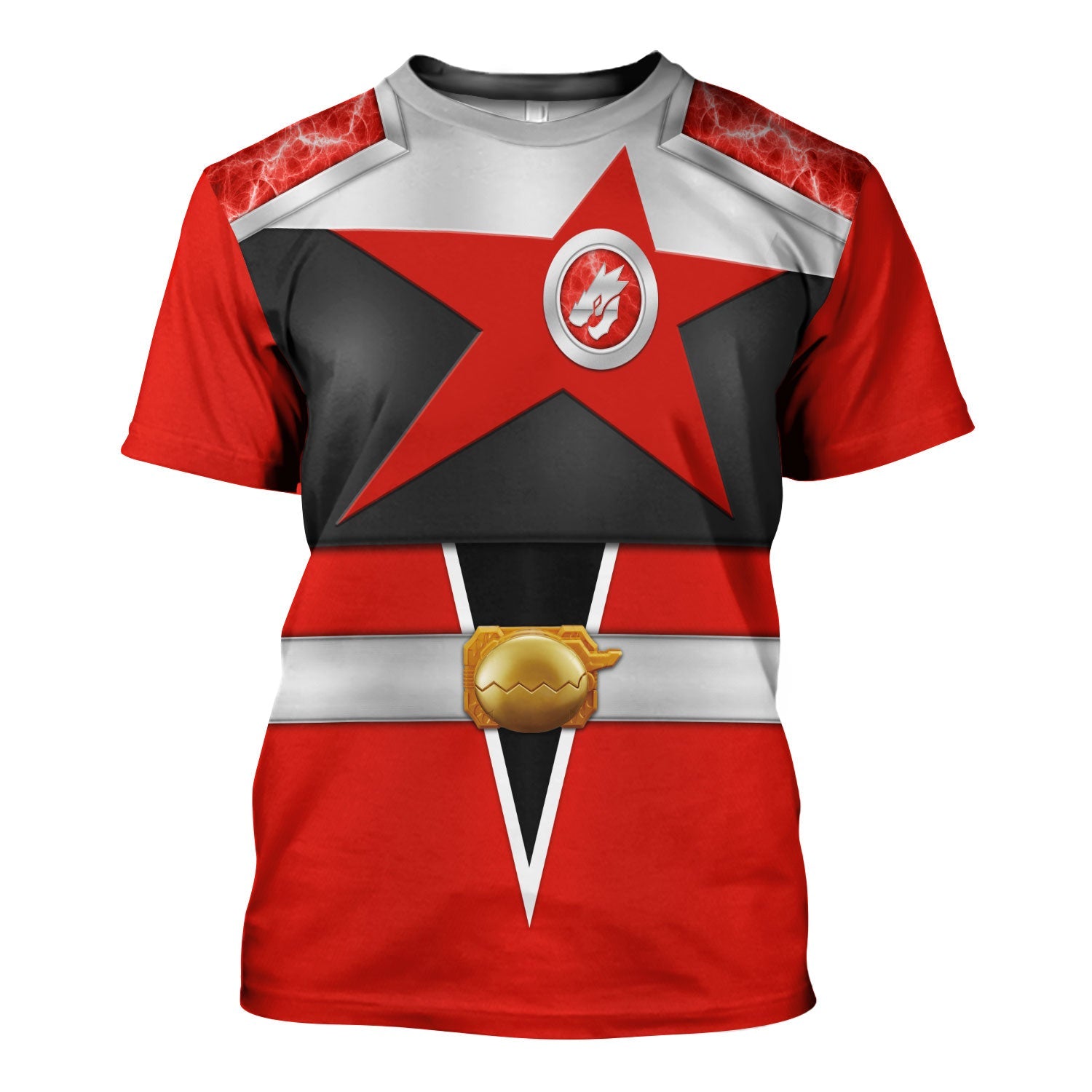 HumansBold Ankylo Fury Red Ranger Super Cosmic Mode Hoodies Sweatshirt T-shirt ZipHoodies Sweatpants