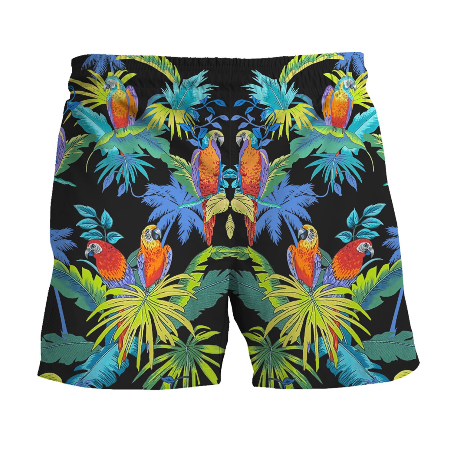 Max Payne's Signature Tropical Parrots GTA  Hawaiian Shirt