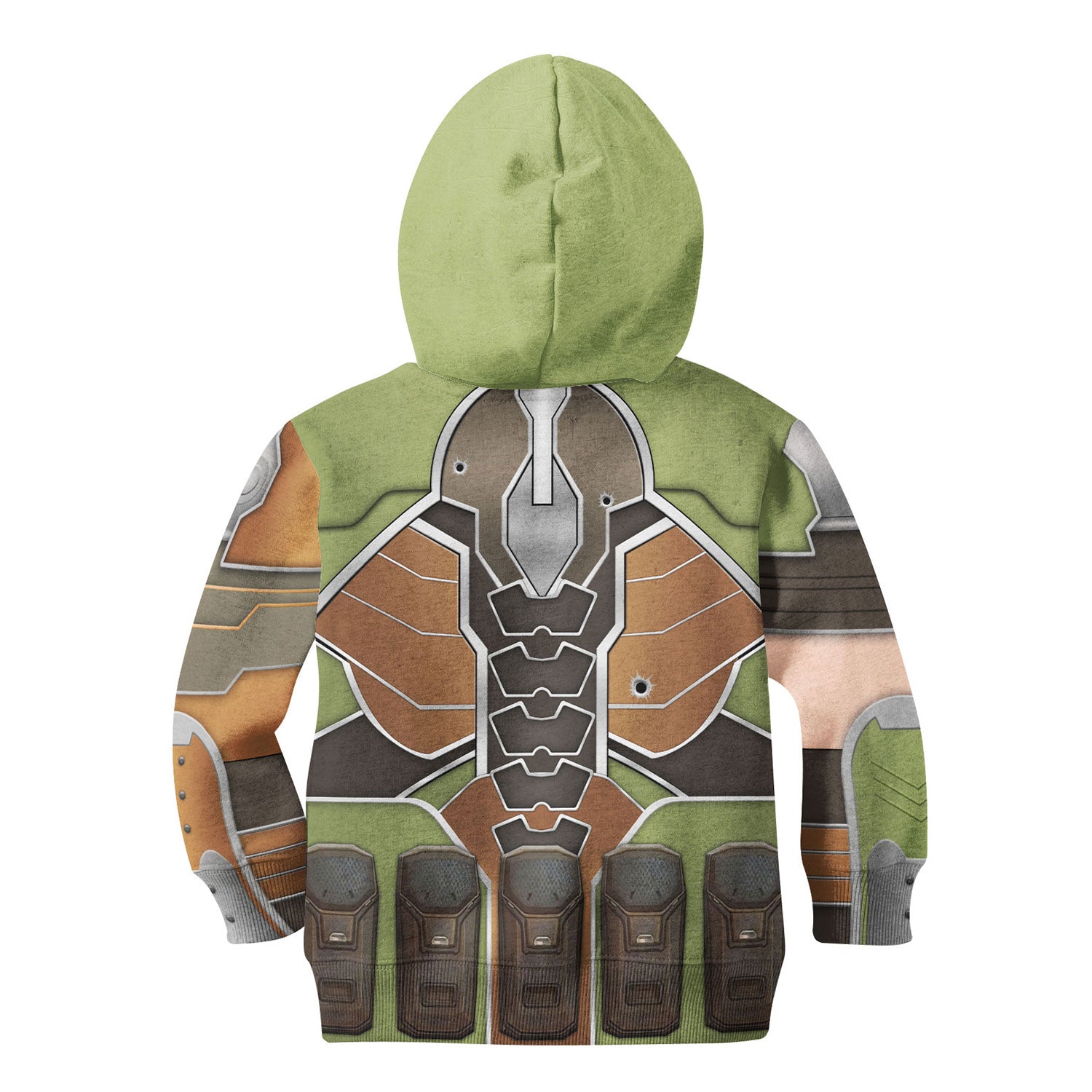 Doom slayer Costume Cosplay Kid Hoodie Sweatshirt T-Shirt