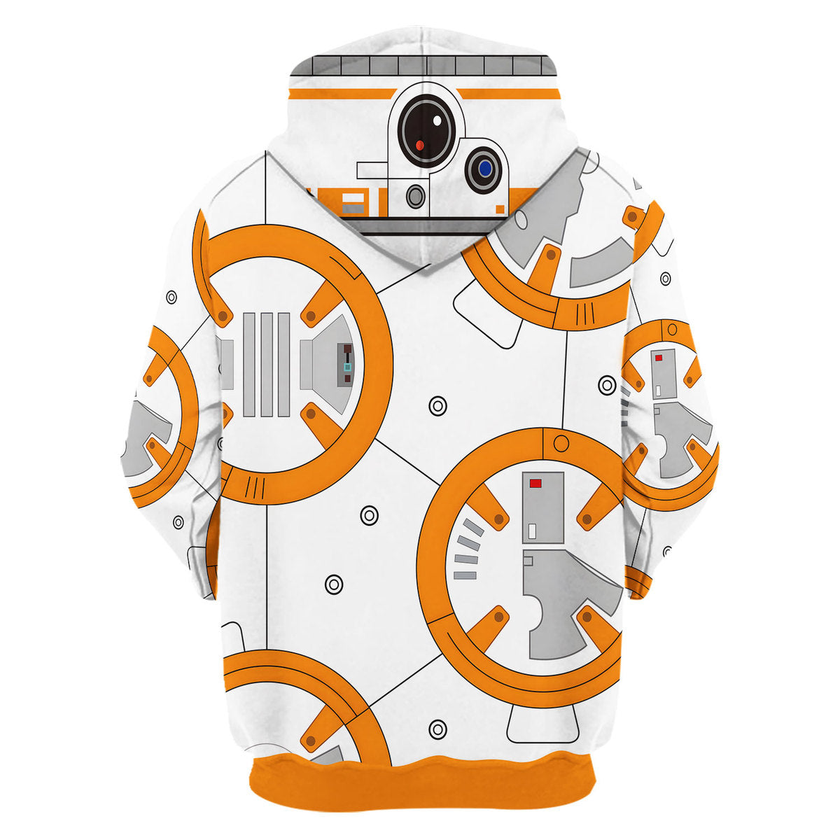 CustomsPig BB 8 Robot Costume Hoodie Sweatshirt T-Shirt Sweatpants