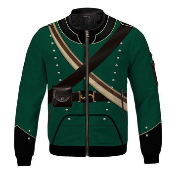 95th Rifles Uniform British Army Green Napoleonic War Jacket - DucG