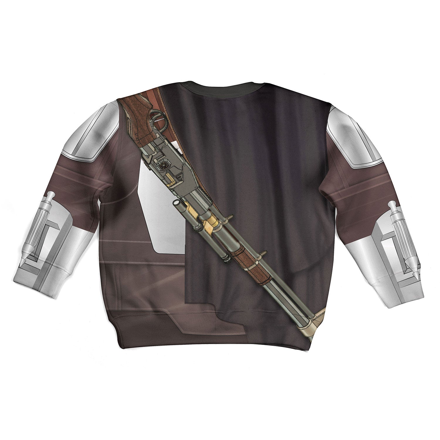 Beskar Mandalorian Costume Cosplay Kid Hoodie Sweatshirt T-Shirt