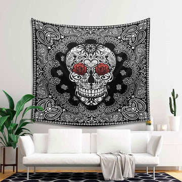 Skull Tapestry - CustomsPig