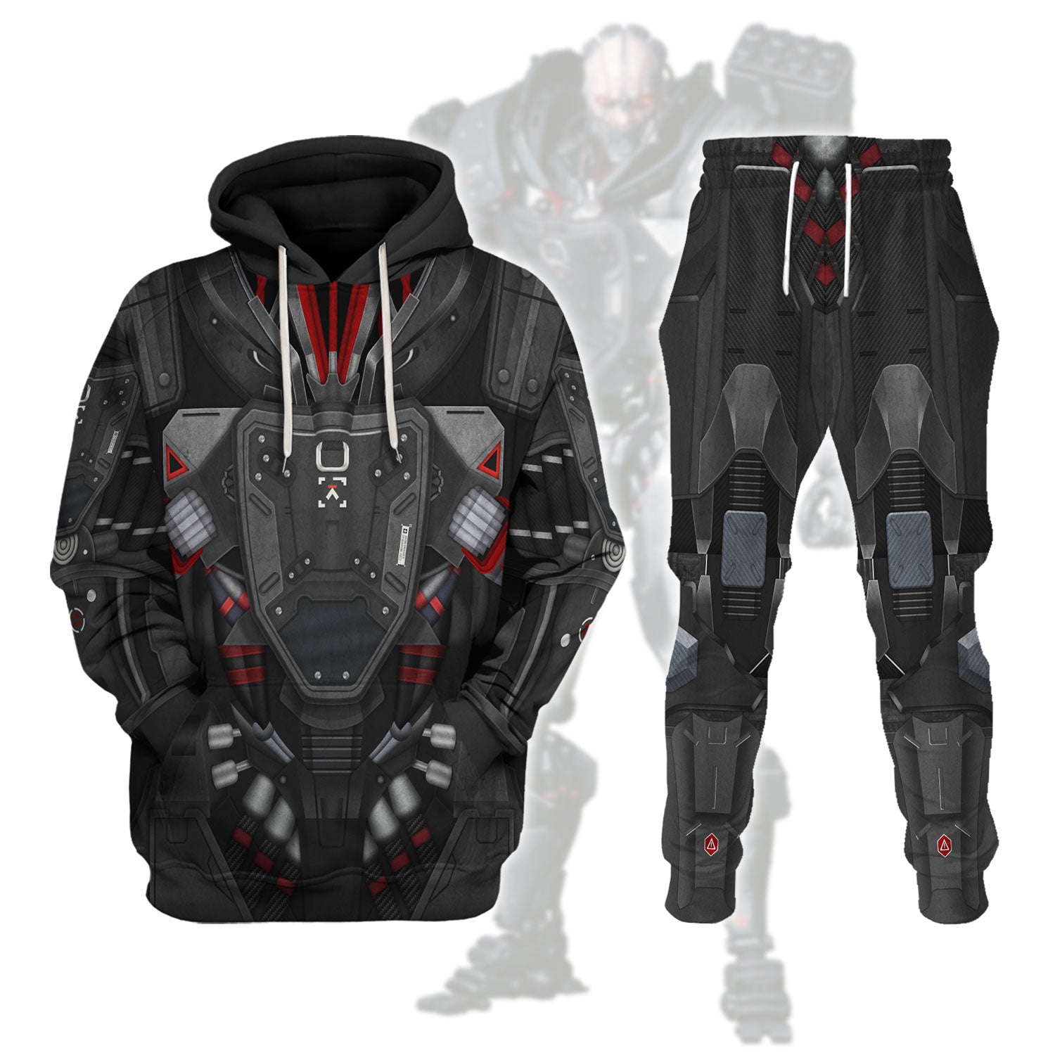 HumansBold Adam Smasher Hoodies Sweatshirt T-shirt Hawaiian Tracksuit