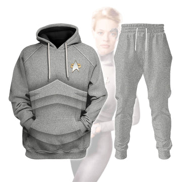 Seven of Nine silver Costume Hoodie Sweatshirt T-Shirt Sweatpants Apparel
