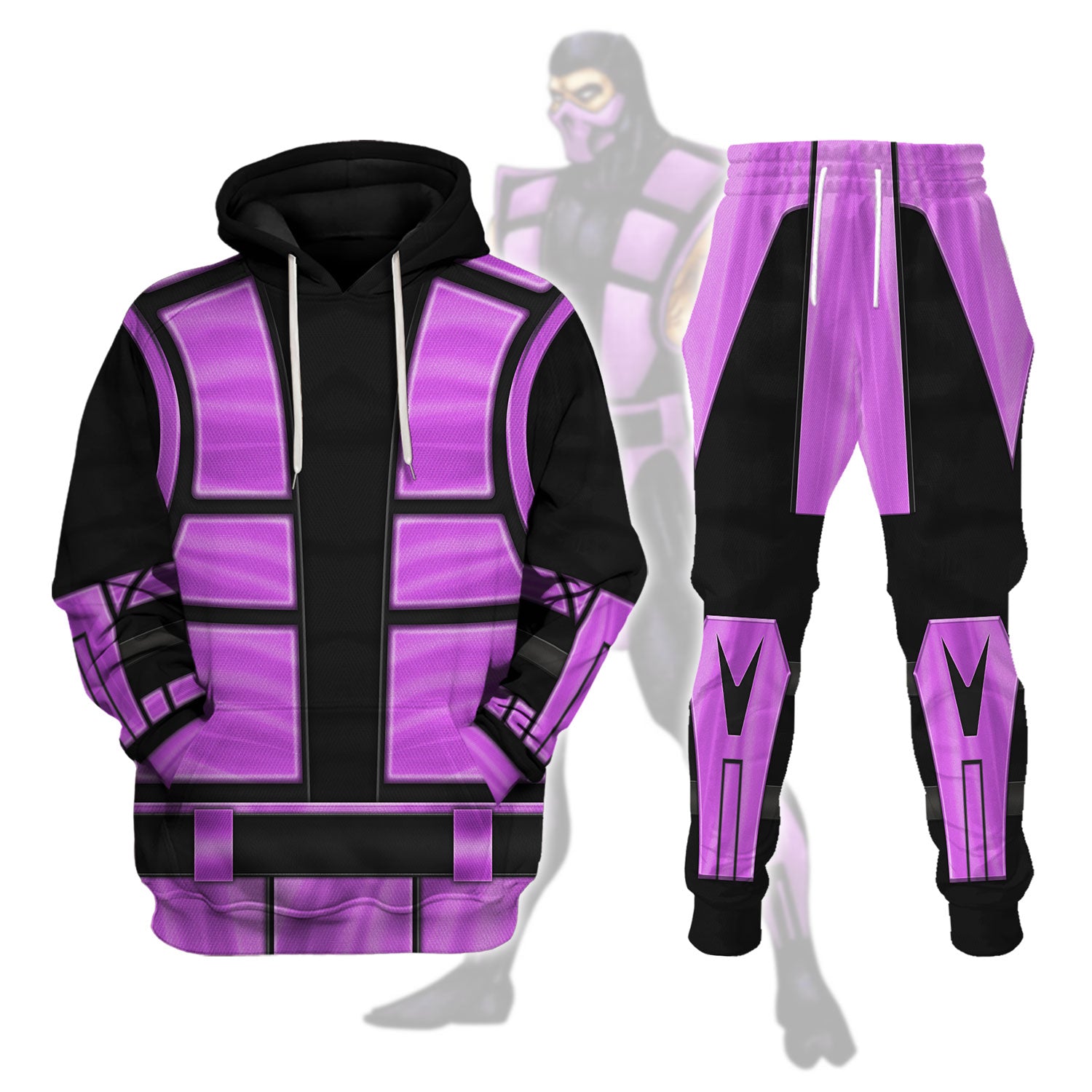 Rain (Mortal Kombat) Costumes on Display T-shirt Hoodie Sweatpants Apparel