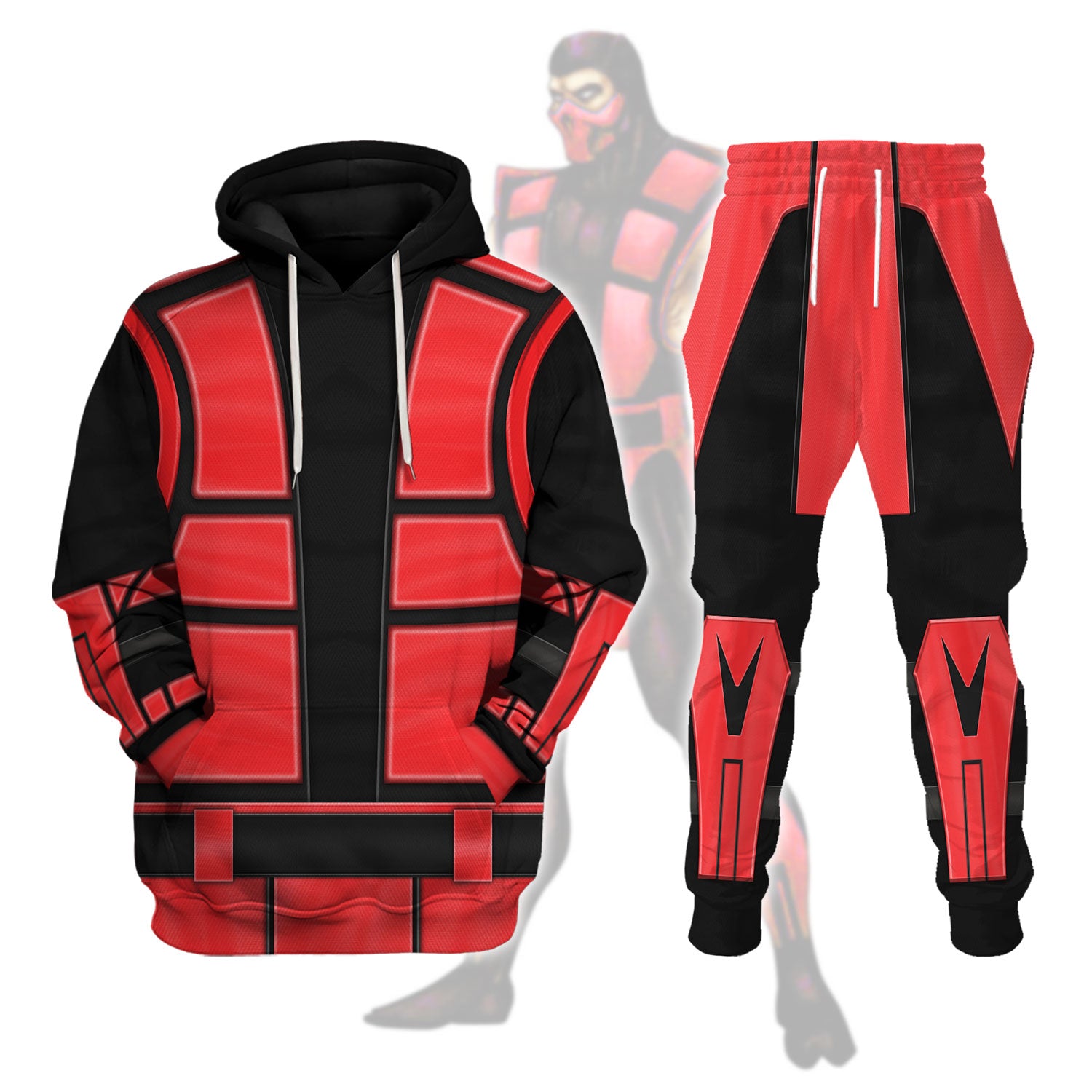 Ermac (Mortal Kombat) Costumes on Display T-shirt Hoodie Sweatpants Apparel