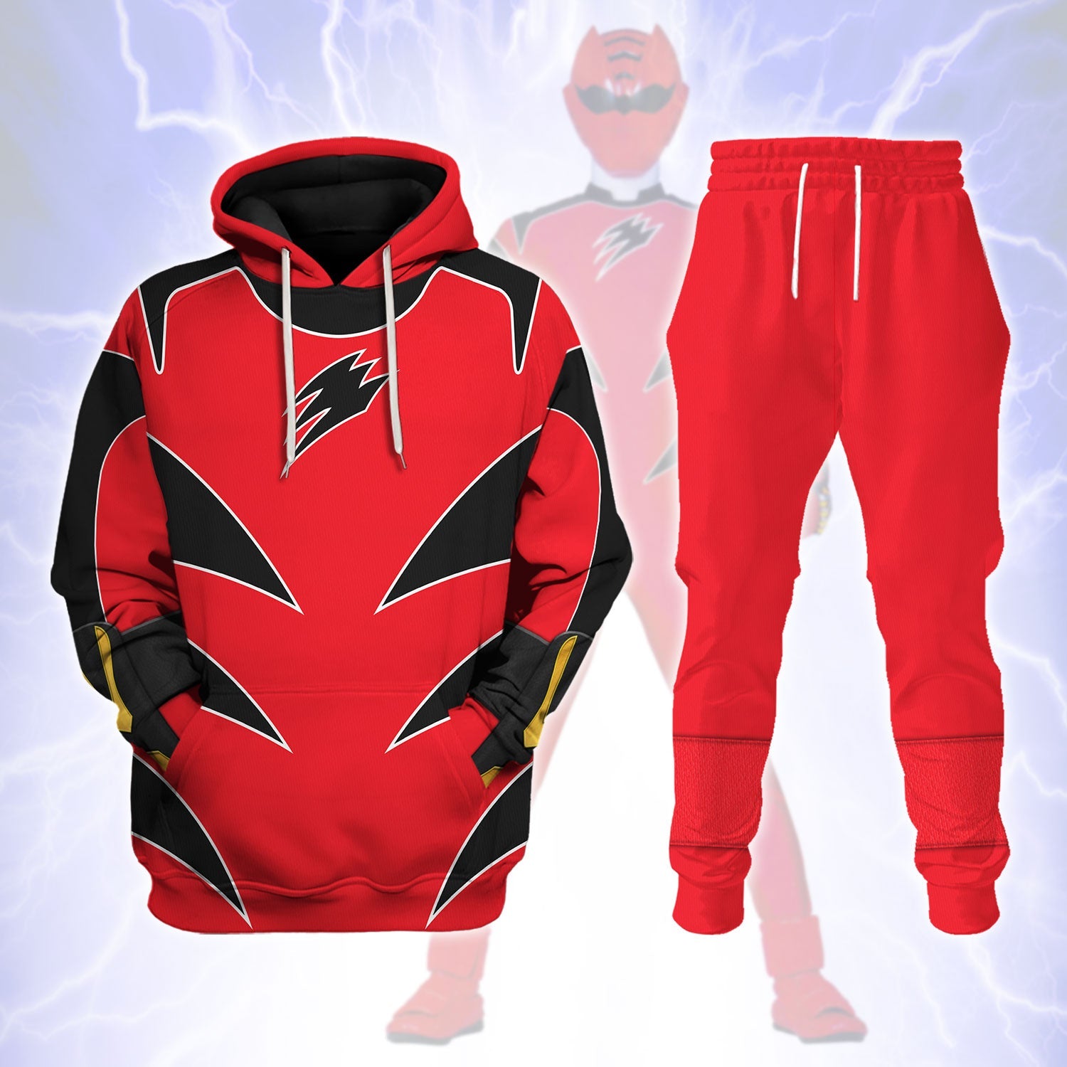 HumansBold Casey Rhodes Jungle Fury Ranger Hoodies Sweatshirt T-shirt ZipHoodies Sweatpants