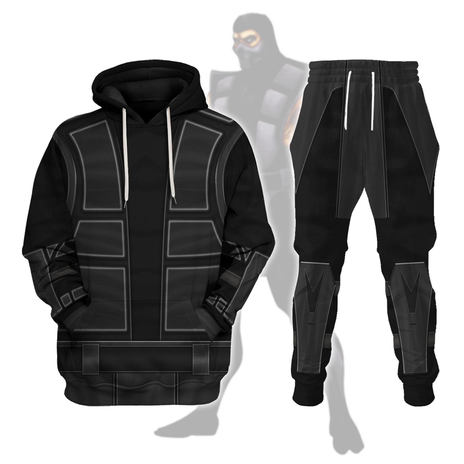 Saibot (Mortal Kombat) Costumes on Display T-shirt Hoodie Sweatpants Apparel