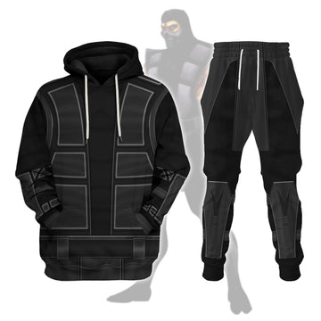 Saibot (Mortal Kombat) Costumes on Display T-shirt Hoodie Sweatpants Apparel