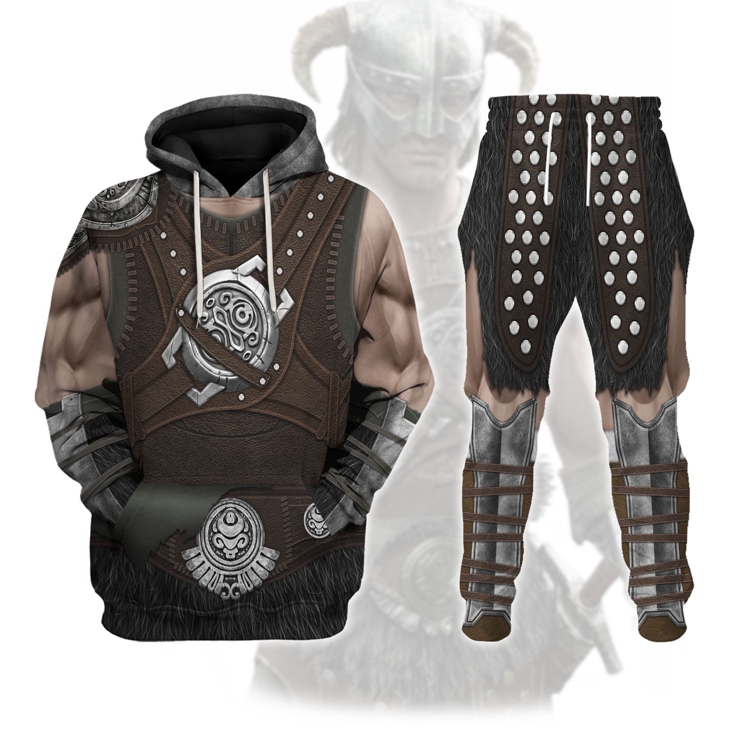 Dovahkiin Costumes on Display T-shirt Hoodie Sweatpants Apparel