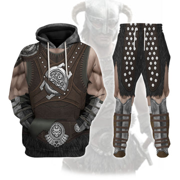 Dovahkiin Costumes on Display T-shirt Hoodie Sweatpants Apparel