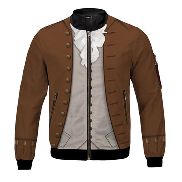 Alexander Hamilton American statesman Bomber Jacket - DucG