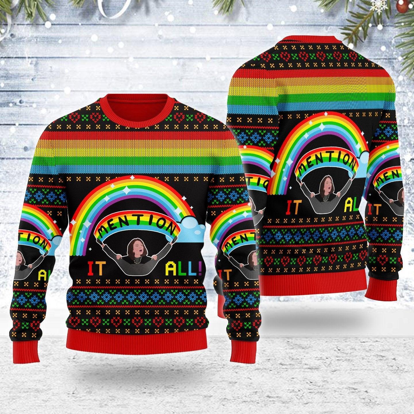 All I Want For Chirsmas Ugly Christmas Sweater - DucG